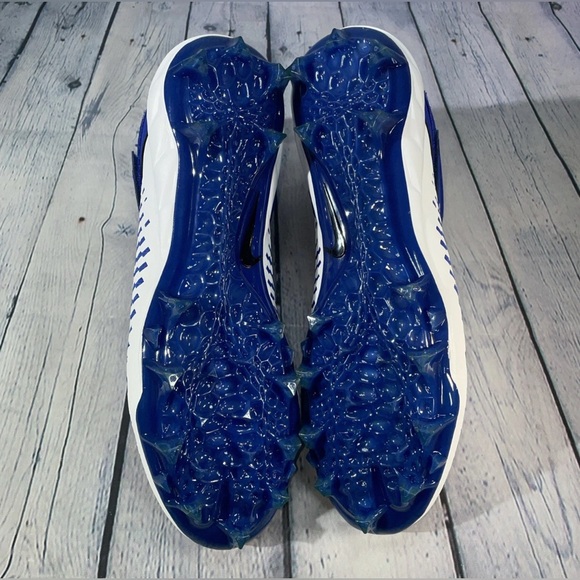 Nike Alpha Menace Pro 2 Mid Football Cleats size 12 BV3945-101 Team Royal - Picture 8 of 8